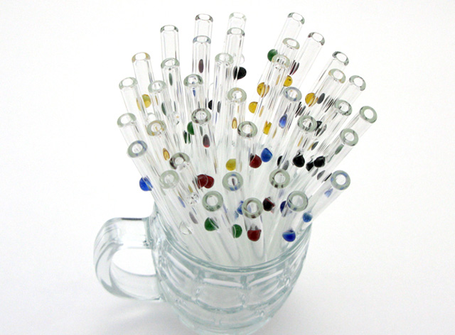 GlassDharma Straws in a Jar