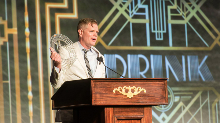 Drink General Manager John Gertsen at the Spirited Awards