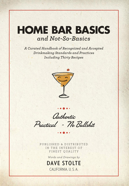 Home Bar Basics 2nd Edition