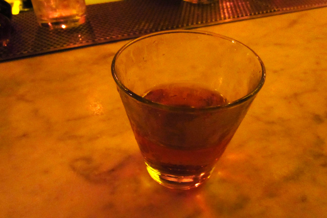 Sazerac with Martell VS Cognac at Pour Vous