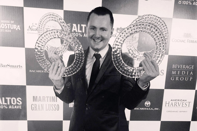The Artesian's Alex Kratena at the 2014 Spirited Awards