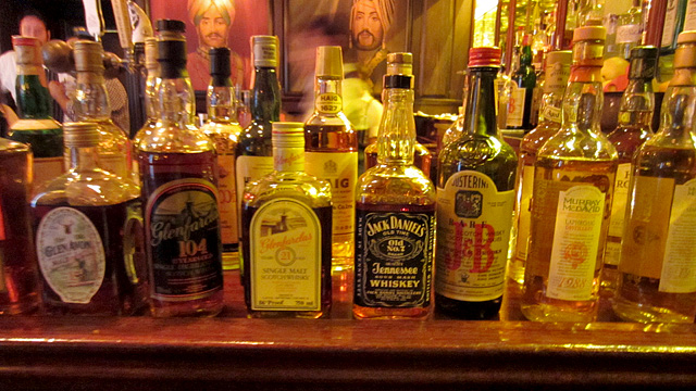 Vintage Whiskey Reserve List at The Pikey