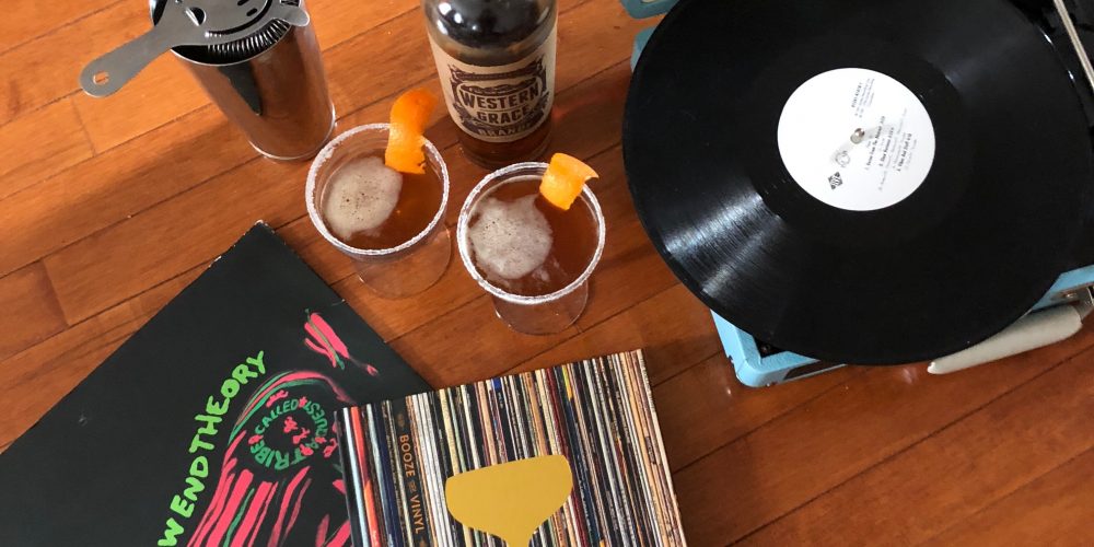 "Booze and Vinyl" + "Low End Theory"