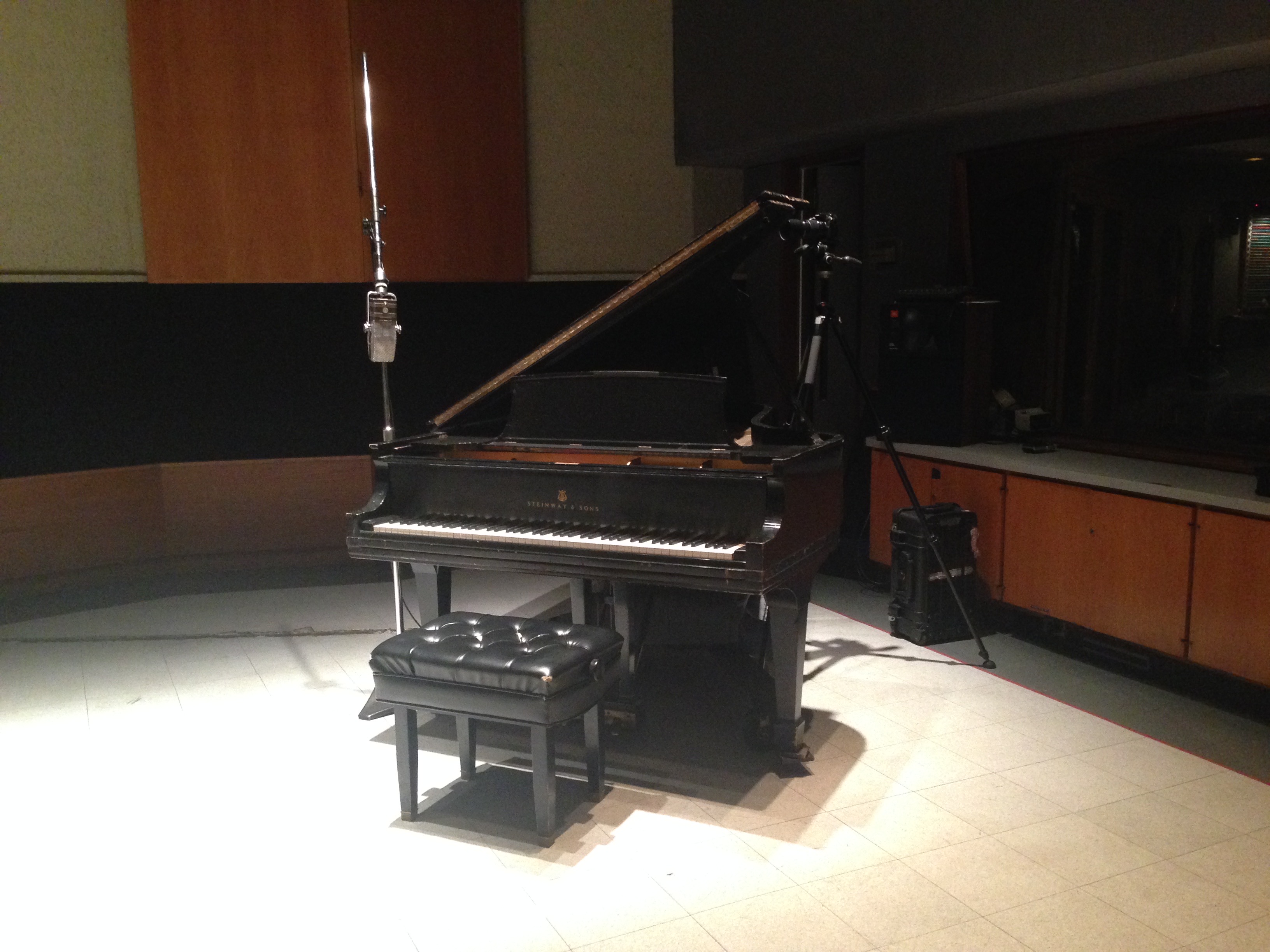 Nat "King" Cole's Steinway at Capitol Studios