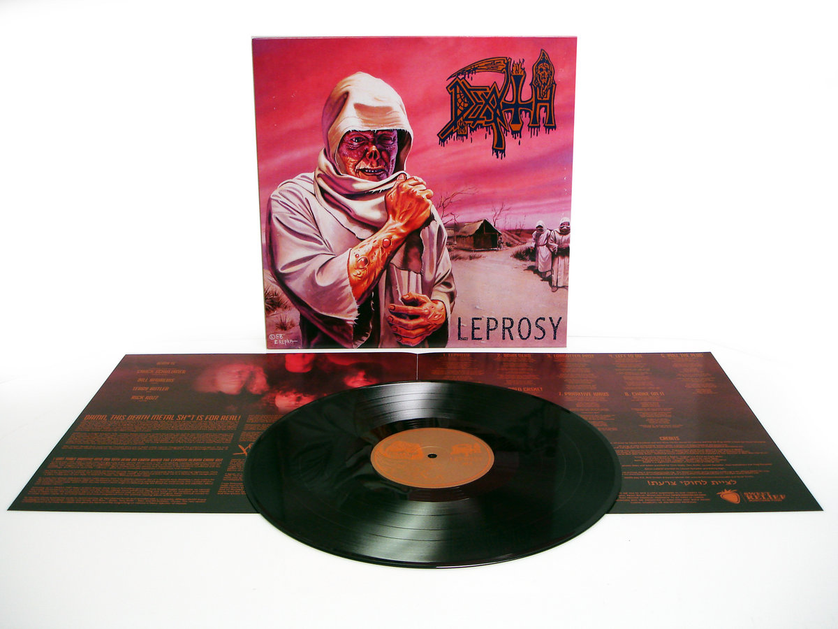 Death - "Leprosy" vinyl LP (reissue)