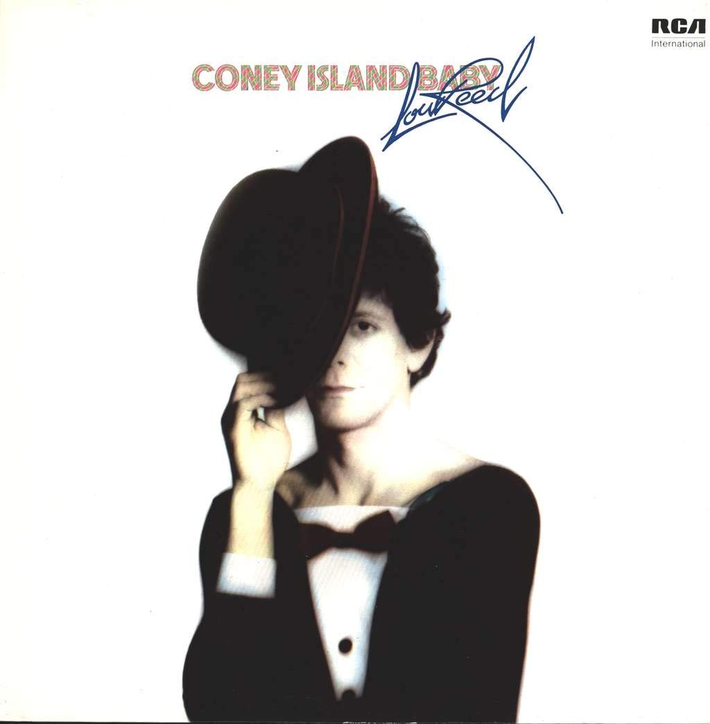 Lou Reed - "Coney Island Baby" vinyl LP