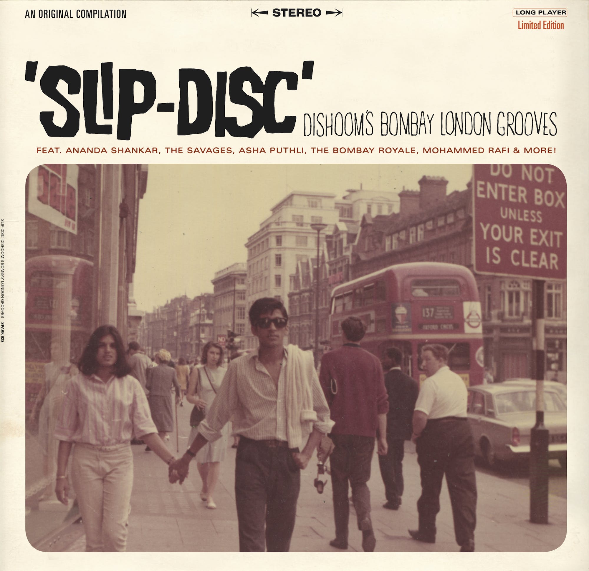 "Slip-Disc: Dishoom’s Bombay London Grooves" vinyl LP
