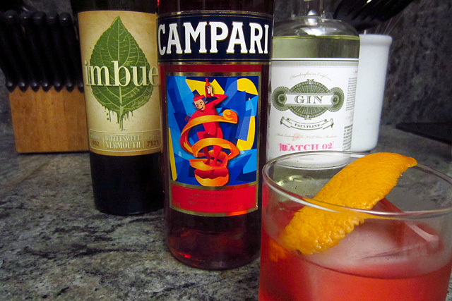 Negroni with St. George Faultline Gin