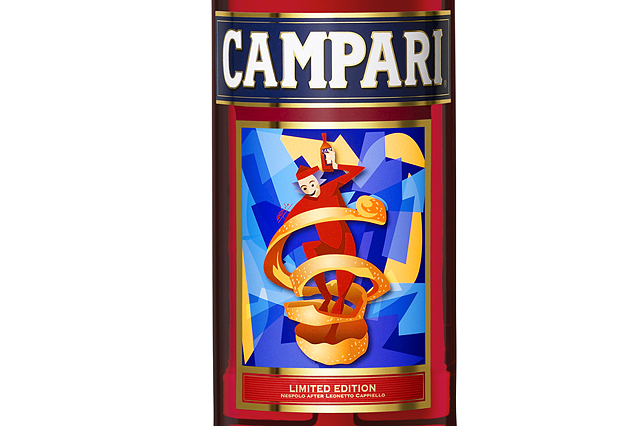 Campari 2012 Limited Edition Art Label