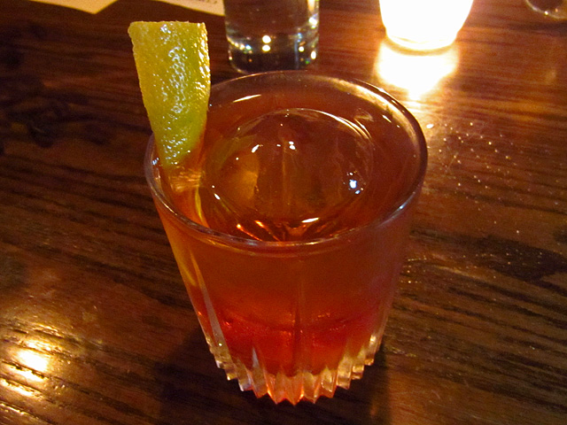Dad's Old Fashioned at The Corner Door