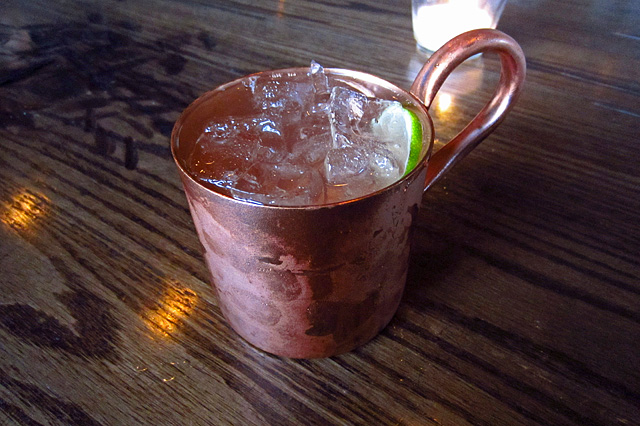 Moscow Mule on tap at The Corner Door
