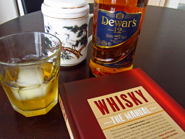 Dewar's 12 with green tea, from "Whisky: The Manual"
