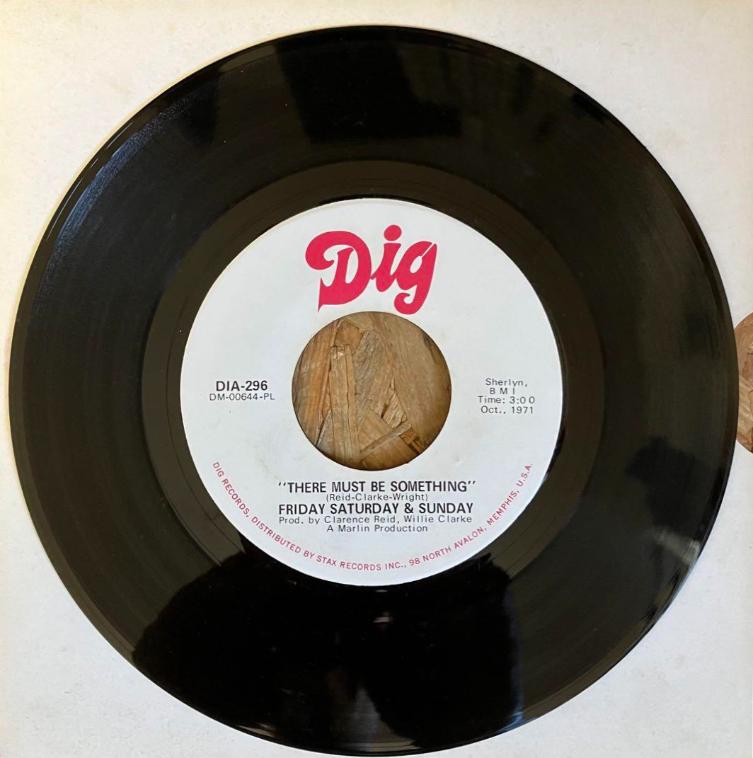 Friday Saturday & Sunday - "There Must Be Something" 45 single